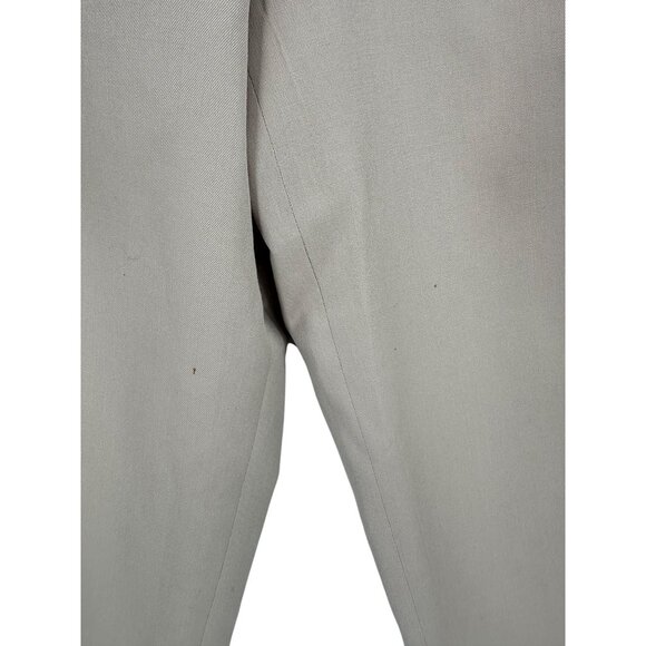 Talbots Pleated‎ Front Pants Womens Size 12 Beige Corpcore Neutral Capsule FLAW - Picture 13 of 14